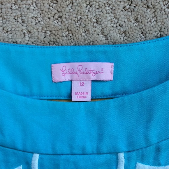 Lilly Pulitzer Jacqueline Seabreeze Cotton Dress - Picture 4 of 7